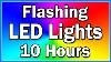 Led Lumières 10 Heures Lumières Disco Party Lumières Colorées Flashing Lights
