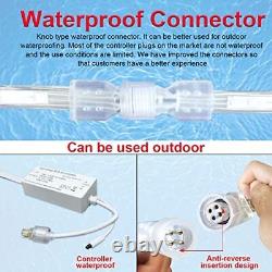 Led Rope Lights Outdoor Waterproof 60ft Rgb Led Strip Light Waterproof Dimmab
