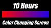 Lumières Led D'écran Rouge Violet Bleu à Changement De Couleur Pendant 10 Heures Rapide