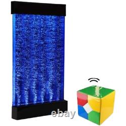 Mur suspendu Mur à bulles Changement de couleur des lumières LED 3ft avec contrôle à distance Cube