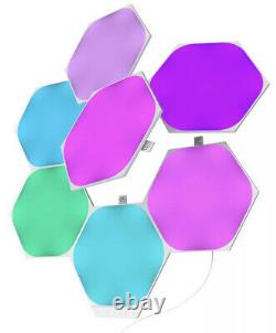 Nanoleaf Hexagon Couleur Changer Les Panneaux Lumineux Smarter Kit 7 Panneaux