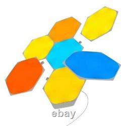 Nanoleaf Hexagon Couleur Changer Les Panneaux Lumineux Smarter Kit 7 Panneaux
