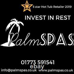 New Palm Spas Porto Luxury Hot Tub Spa 6 Sièges American Balboa Led Lights 13amp