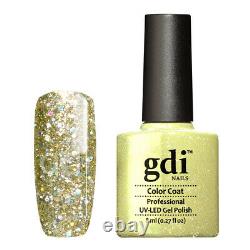 Nouveau Gdi Diamond Range K08- Golden Queenie Uv/led Gel Nail Polonais, Vernis