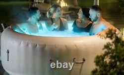 Nouveau Lay Z Spa Paris 2021 4-6 Personne Hot Tub Spa Led Lumières Gel Bouclier