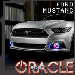 Oracle Dynamic Colorshift Rgb+a Kit De Lumière De Brouillard Halo Pour Ford Mustang 2015-2017