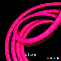 Rgb Neon Flex Led Rope Strip Light Ip67 Imperméable 220v 240v Éclairage Extérieur Uk