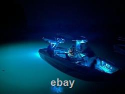 Rgb Quasar Couleur Changer Led Drain Boat Plug Light Underwater Transom Led