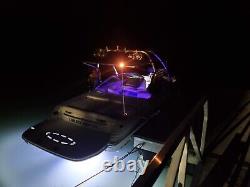 Rgb Quasar Couleur Changer Led Drain Boat Plug Light Underwater Transom Led