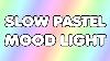 Slow Pastel Mood Light 12 Heures Relaxing Couleur Changer Les Lumières Led