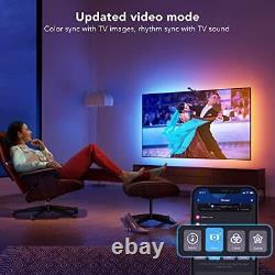 Smart Wifi Rétroéclairage Tv Led Avec Caméra, Dreamview T1 Smart Rgbic Tv Light Pour