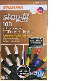 Sylvania Stay-lit Platinum Changement De Couleur Led Mini 3-fonction Mas X-square