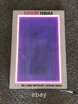 Tableau de menu Espolon Tequila à changement de couleur LED avec affichage lumineux à mouvement à distance Nouveau