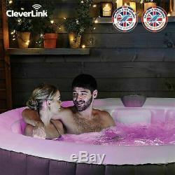 Tout Neuf Cleverspa Monte Carlo 6 Personne Hot Led Tub Feux Comme Lazy Z Spa