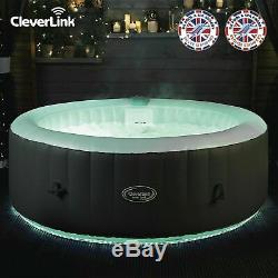 Tout Neuf Cleverspa Monte Carlo 6 Personne Hot Led Tub Feux Comme Lazy Z Spa