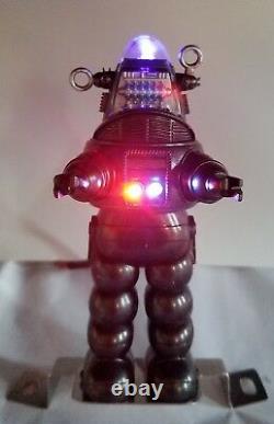 Twilight Zone Pinball Machine Robby Robot Avecbase, Changement De Couleur / Clignotant Led