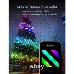 Twinkly Smart Light String 400 Led Rgb Mappable App Lights Multicolore Gen II Nouveau